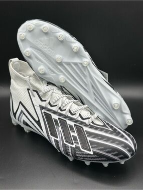 Adidas SM Freak 23 RFS Football Cleats Men Size 15 Mid Top #IE2719 White / Black